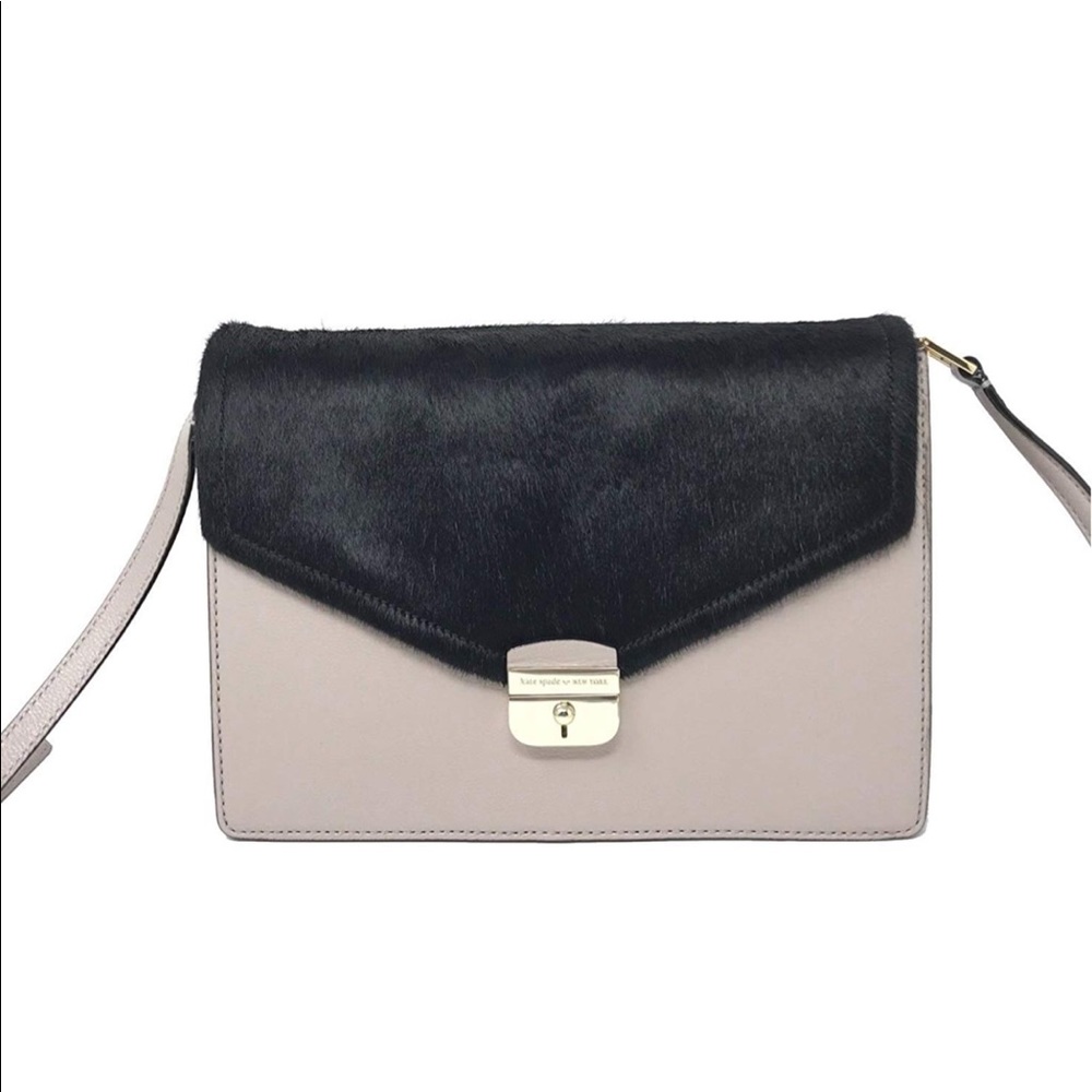 Kate Spade Sayra Hyde Place calf hair Crossbody